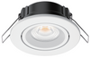 6W 3CCT Integrated Fire Rated Led Downlight Ip65 Front