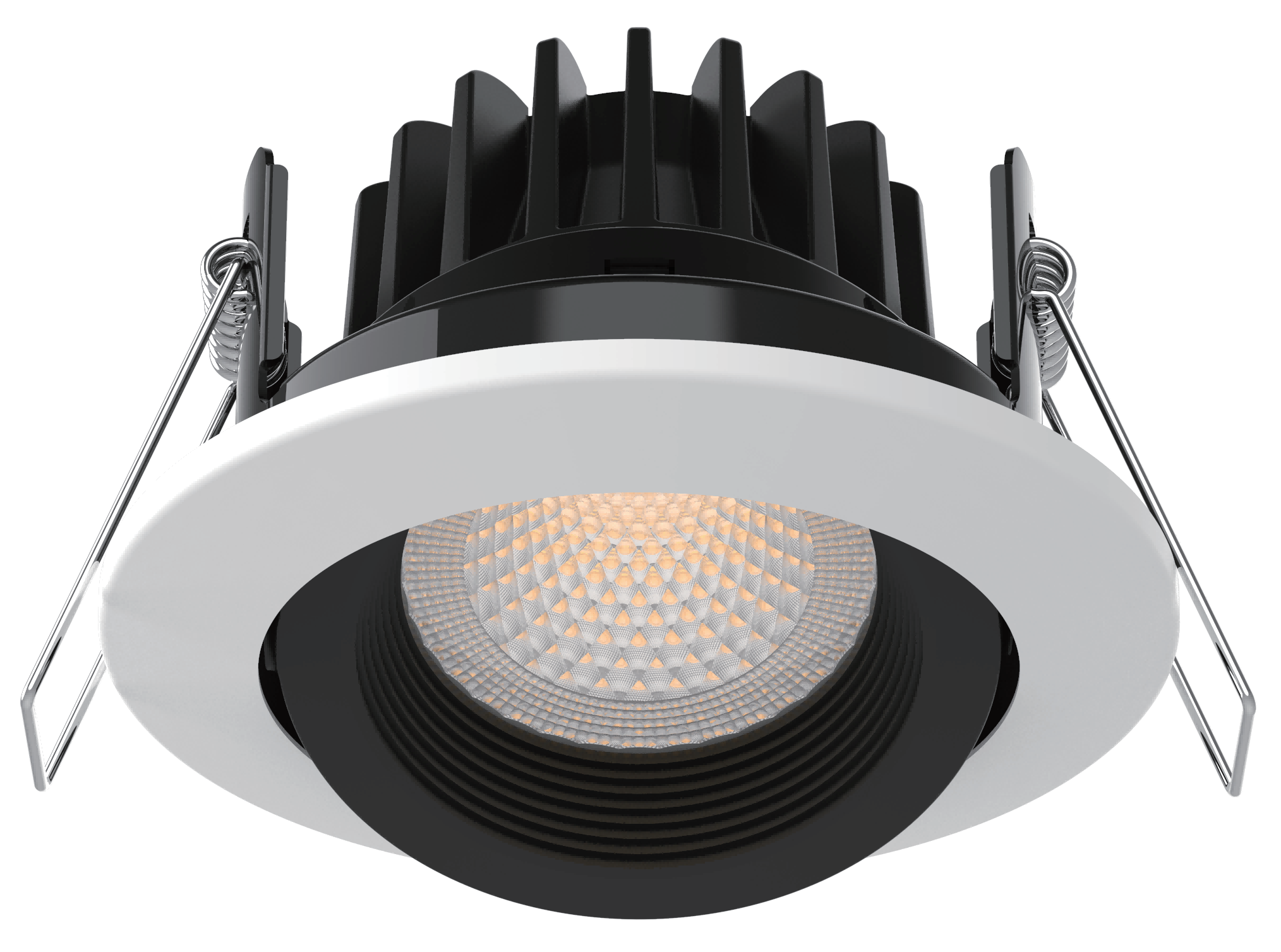 80mm Cut Out Bathroom Downlights Ip65 Low Glare 