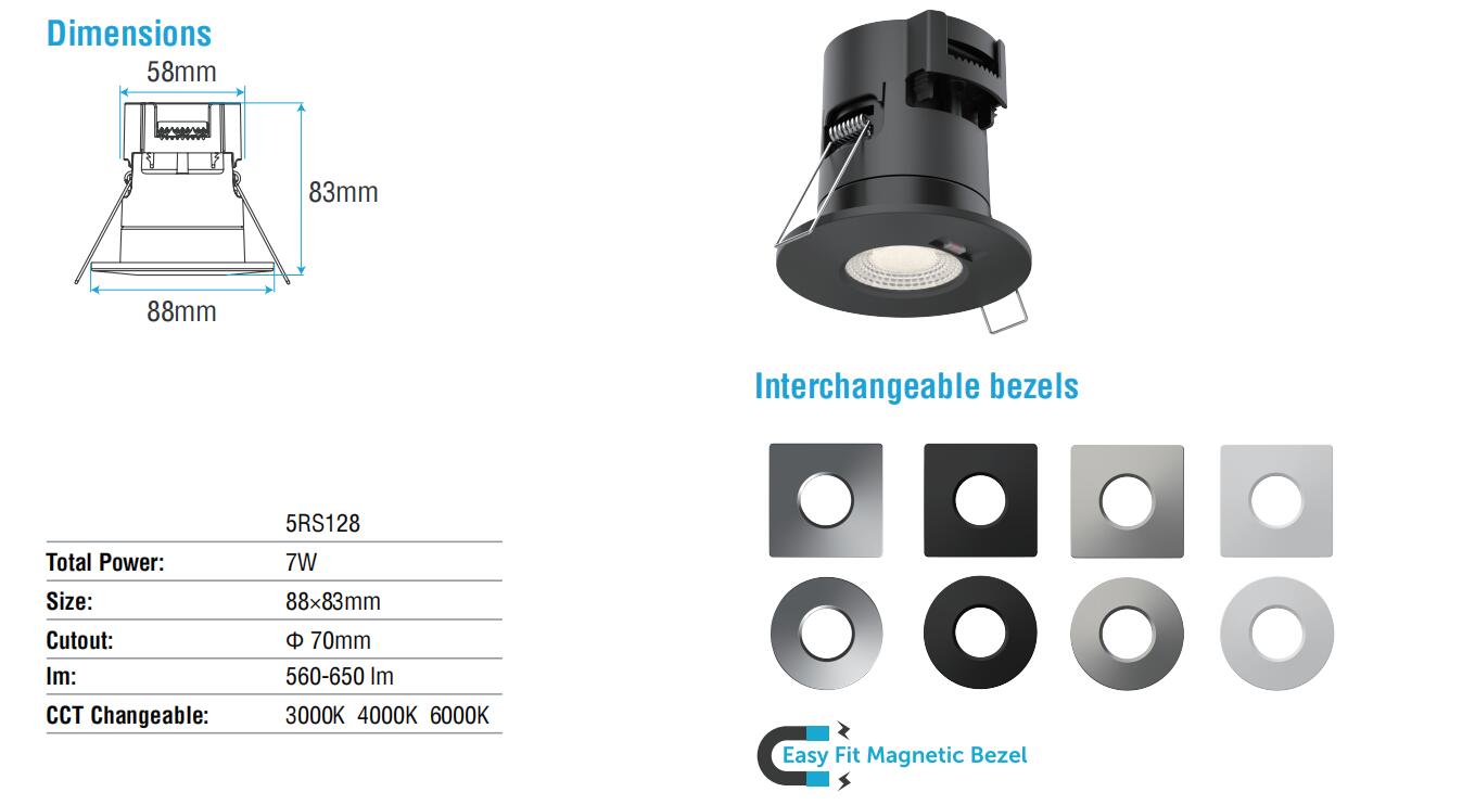 fire rated downlight manufacturer