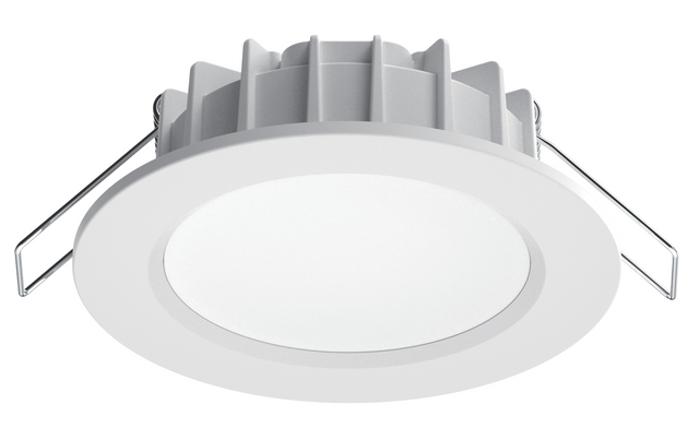 12W Led Downlight 3CCT Switchable Ip44 Front